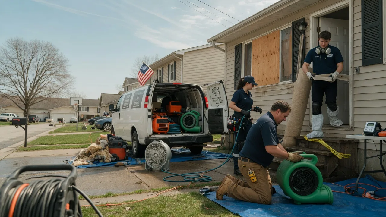 Water Damage Restoration in Seaforth, MN near me